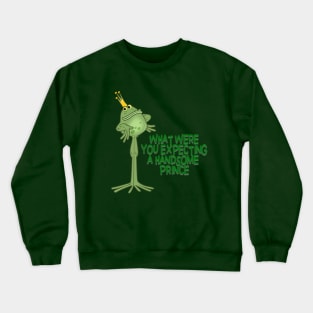 frog prince Crewneck Sweatshirt